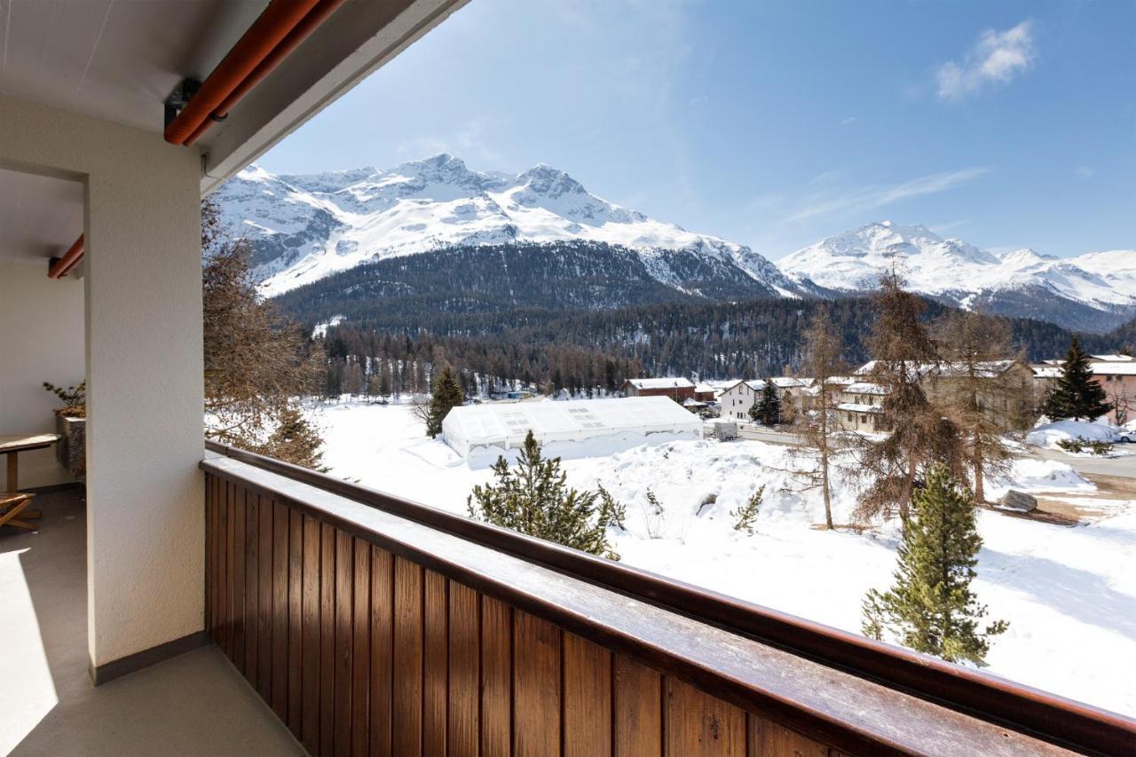 Spacious Apartment With Fantastic Alpine Panorama Санкт-Мориц Экстерьер фото