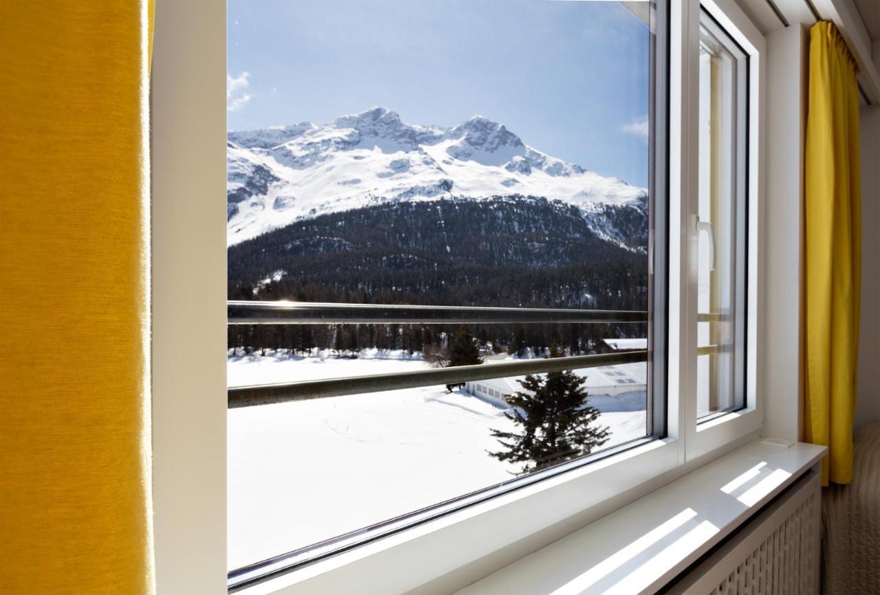 Spacious Apartment With Fantastic Alpine Panorama Санкт-Мориц Экстерьер фото